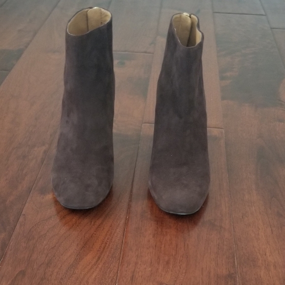 NINE WEST "Genevieve" Brown Suede Ankle Boots- Size - 6.5 - Picture 2 of 7